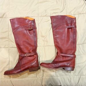 Frye Women's Rich Brown Leather Boots